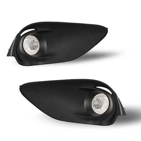 Winjet Ledfog Light - Clear Wiring Kit Included , W / Switch Panel CFWJ-0623-C